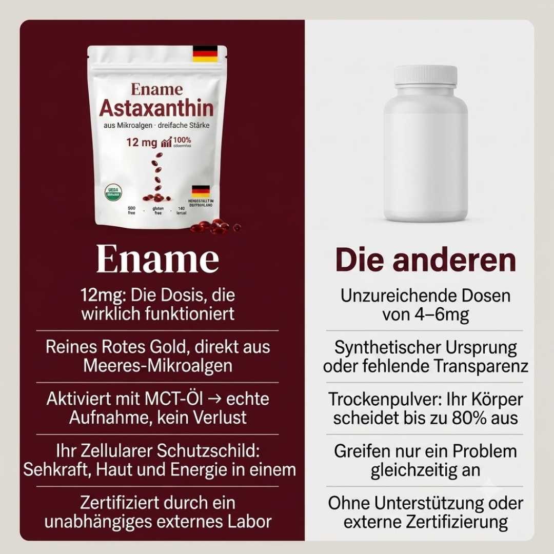 Natürliches Astaxanthin 12 mg — Wenn dein Arzt dir geraten hat, deine Nierenwerte im Auge zu behalten, kannst du ab heute Folgendes tun