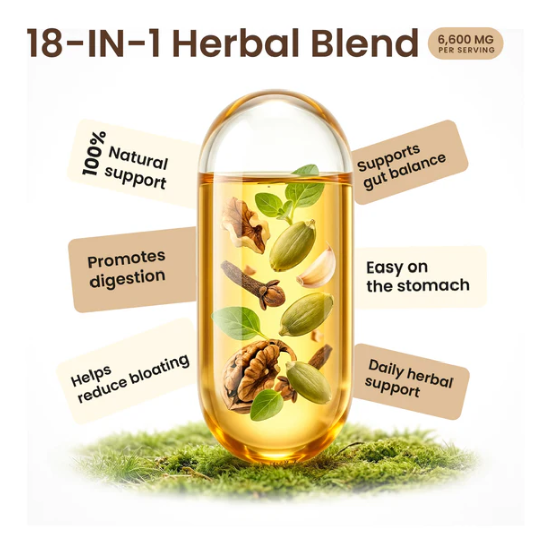 Ename | Black Walnut Wormwood Cleanse - 6,600mg softgels
