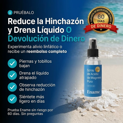Spray de Aceite para Drenaje Linfático Ename®