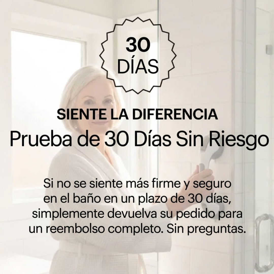 Soporte de seguridad de ducha para adultos