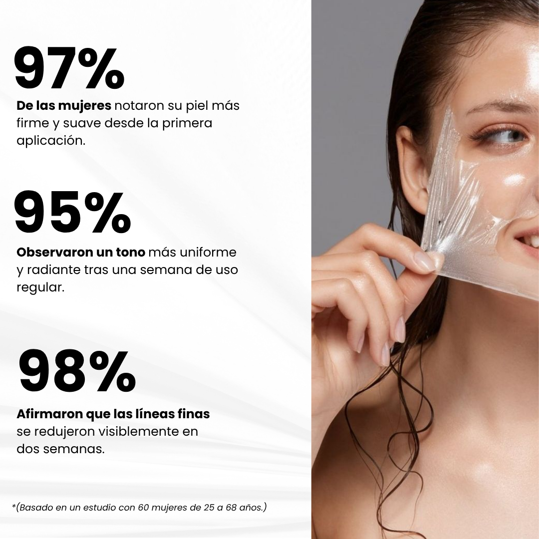 Mascarilla Facial jayna Coreana con Cúrcuma y Colágeno + Brocha aplicadora de regalo