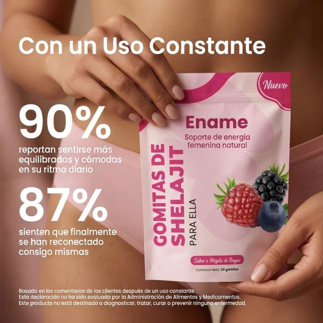 Ename | Gomitas de Shelajit