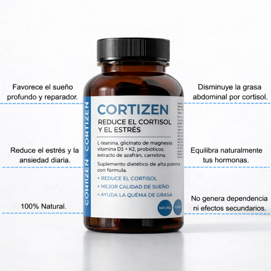 CORTIZENN | Tu aliado natural contra el insomnio y el exceso de cortisol
