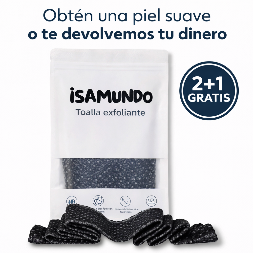 Toalla Exfoliante Antibacteriana para Ducha