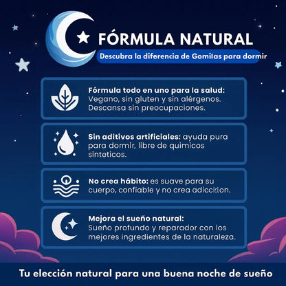 Gomitas Naturales para el Sueño