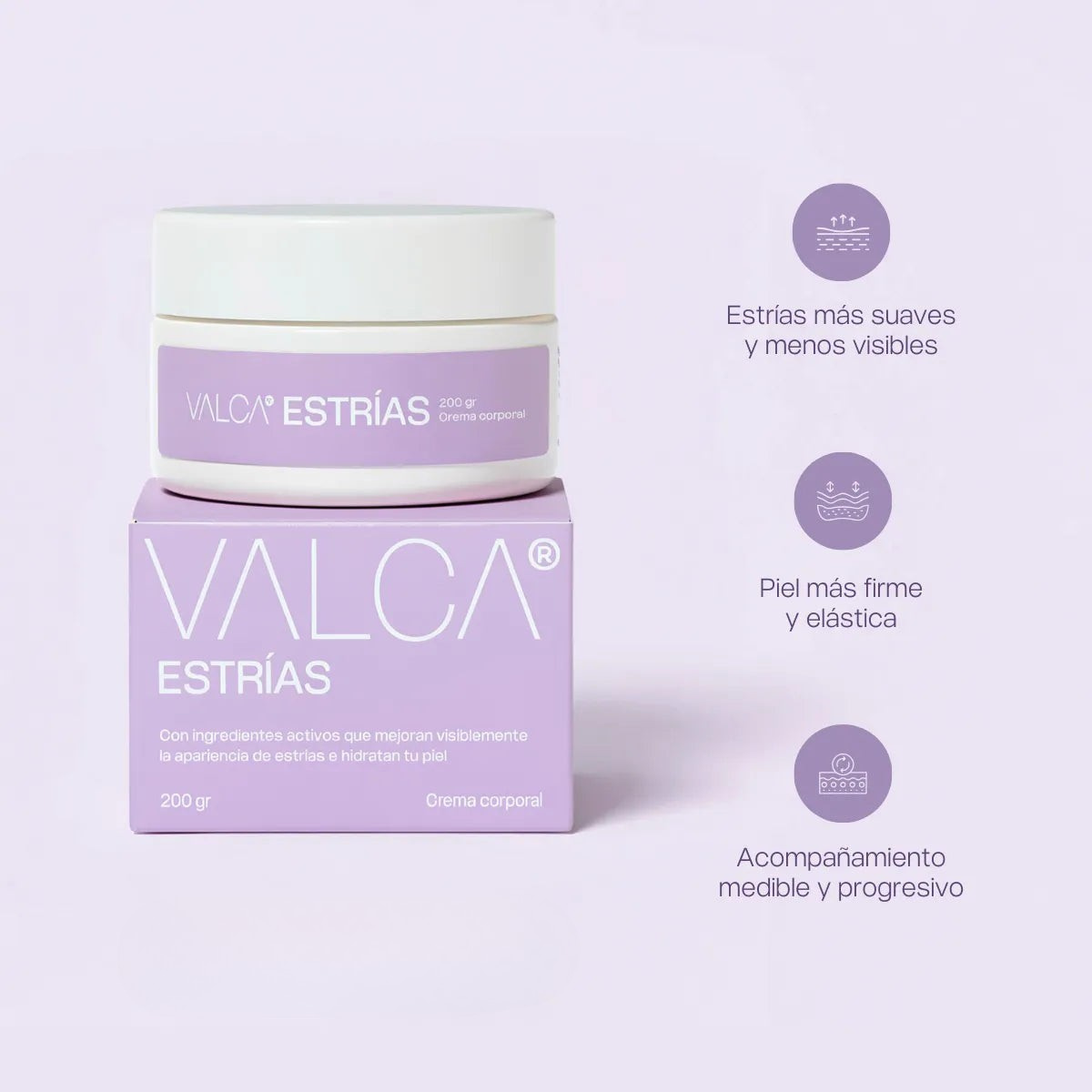 Valca Estrías® | Tratamiento estrias