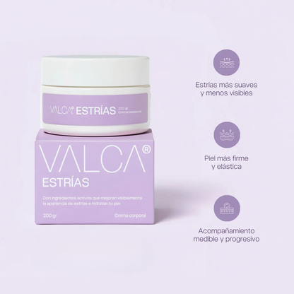 Valca Estrías® | Tratamiento estrias