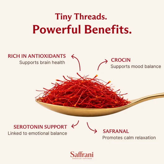 Saffrani® - The Medical Saffron Better performance, increased blood flow and more confidence