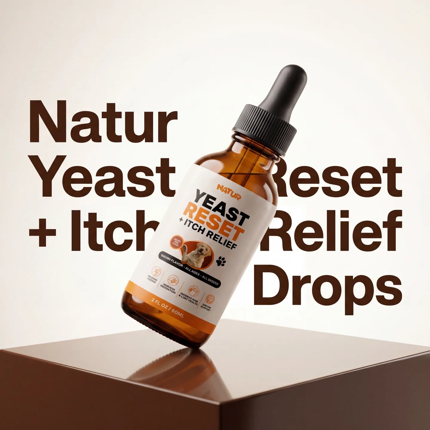 Natur Yeast Reset + Itch Relief Drops