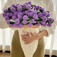 Rosas moradas