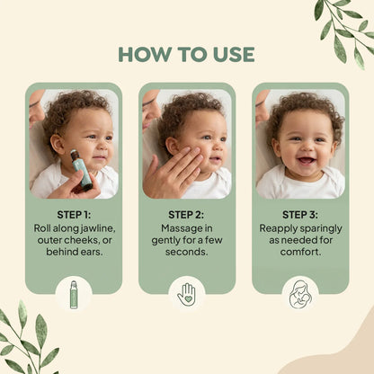 Ename | Mama's Teether Natural Teething Comfort Roller