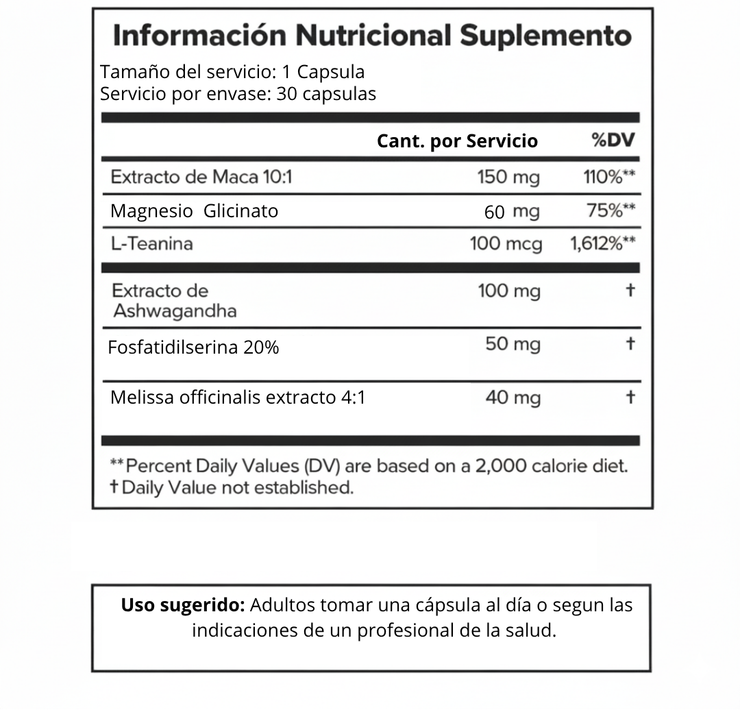 CORTIZENN | Tu aliado natural contra el insomnio y el exceso de cortisol