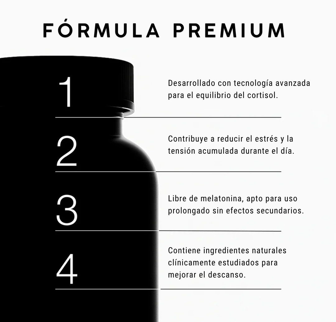 CORTIZENN | Tu aliado natural contra el insomnio y el exceso de cortisol