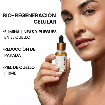 Serum Pilar - Elimina la flacidez y recupera la firmeza de tu cuello