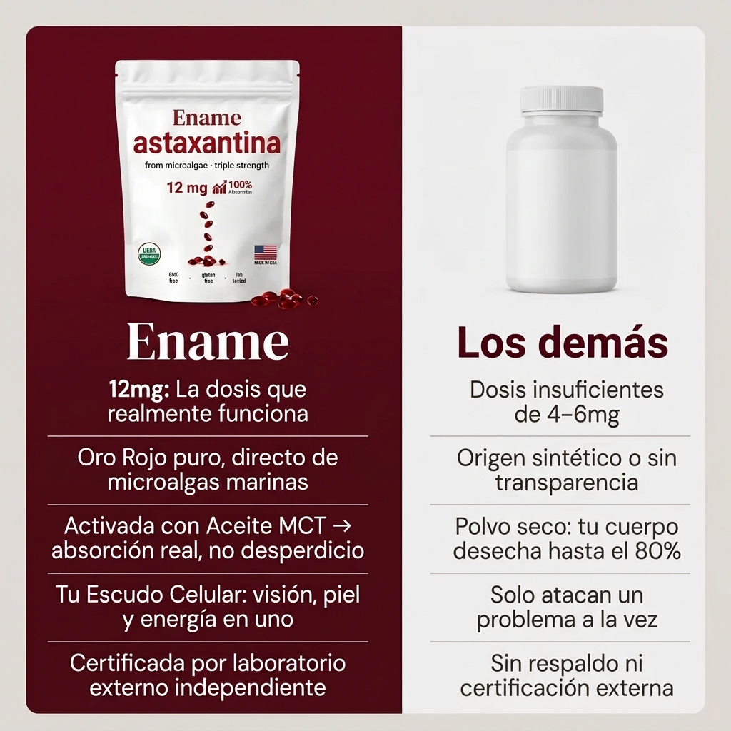 Astaxantina Natural 12mg — Si tu médico te dijo que hay que monitorear tus riñones, esto es lo que puedes empezar a hacer hoy