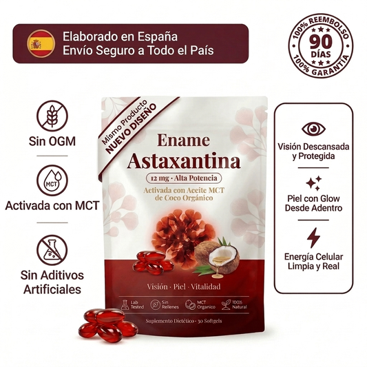 Astaxantina Natural 12mg — Si tu médico te dijo que hay que monitorear tus riñones, esto es lo que puedes empezar a hacer hoy.