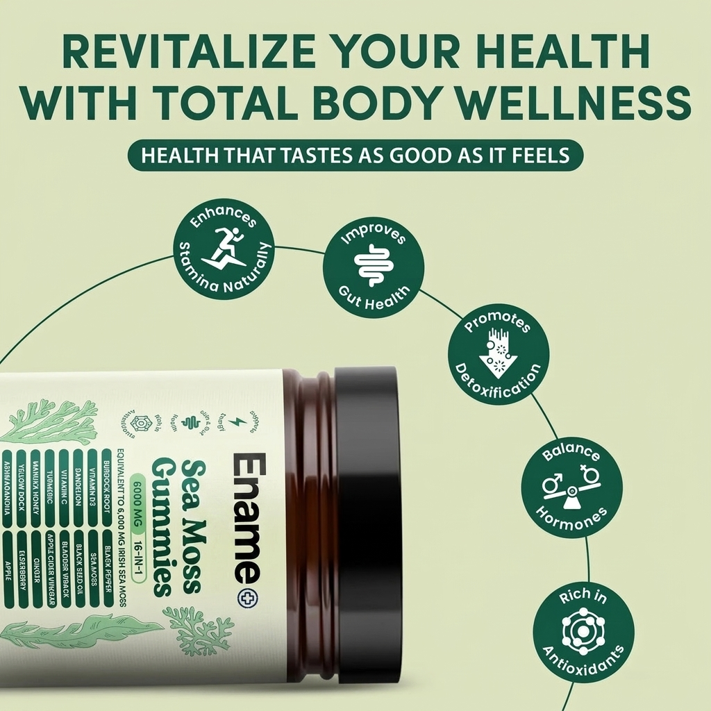 Ename | Sea Moss 16-In-1 Gummies