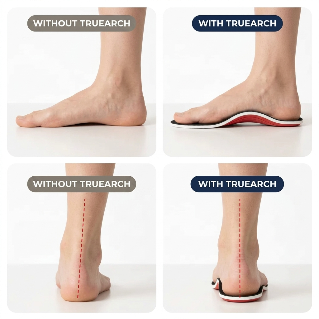 TrueArch™ Slim — Arch Support Insoles
