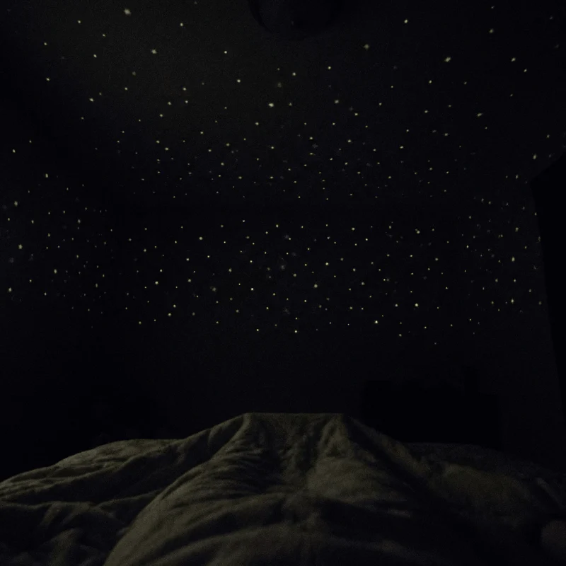 +300 estrellas fluorescentes para el cuartito