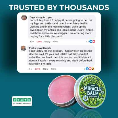 The Senzio Miracle Balm™ Foot Recovery Formula