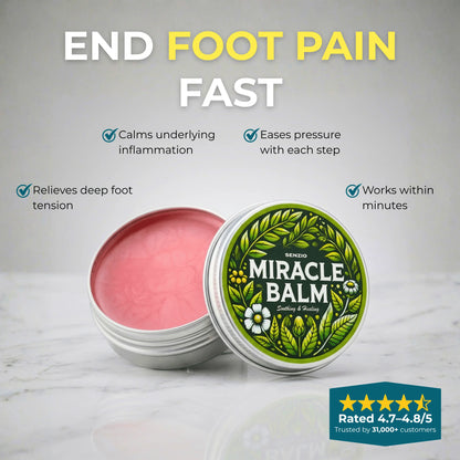 The Senzio Miracle Balm™ Foot Recovery Formula