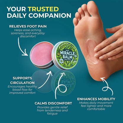 The Senzio Miracle Balm™ Foot Recovery Formula