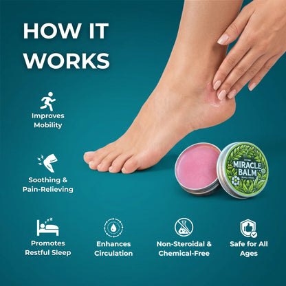 The Senzio Miracle Balm™ Foot Recovery Formula