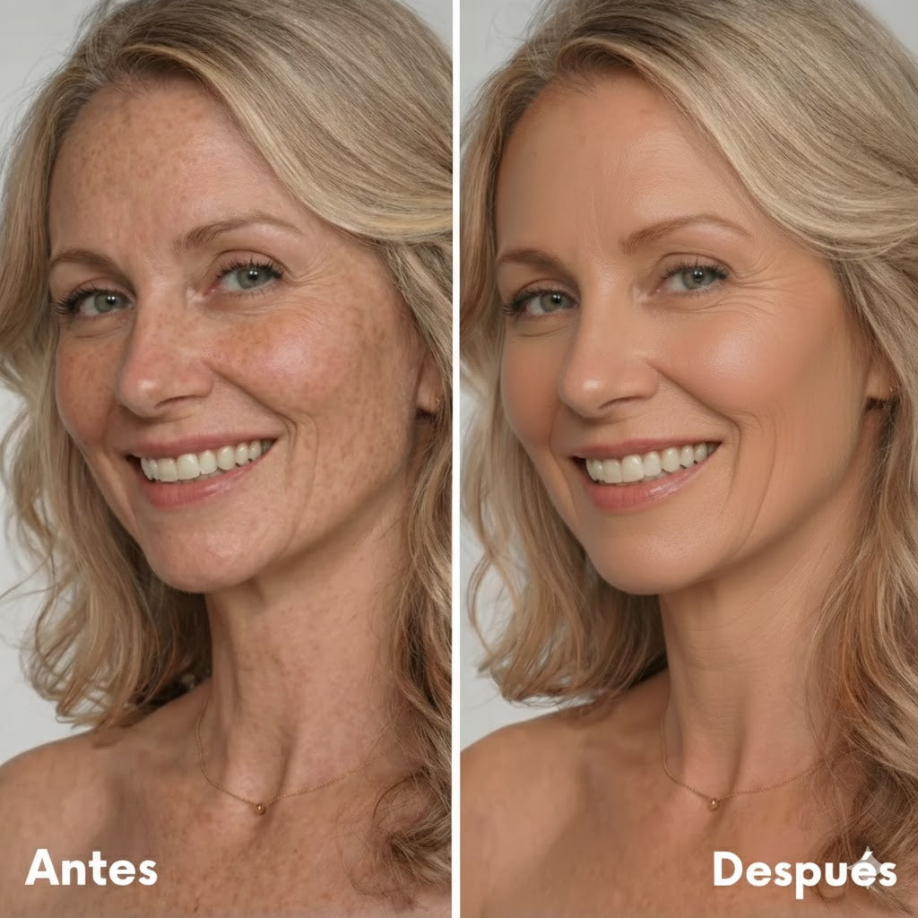 Base de Maquillaje Anti-edad con SPF 50 – Se Adapta a tu Tono de Piel